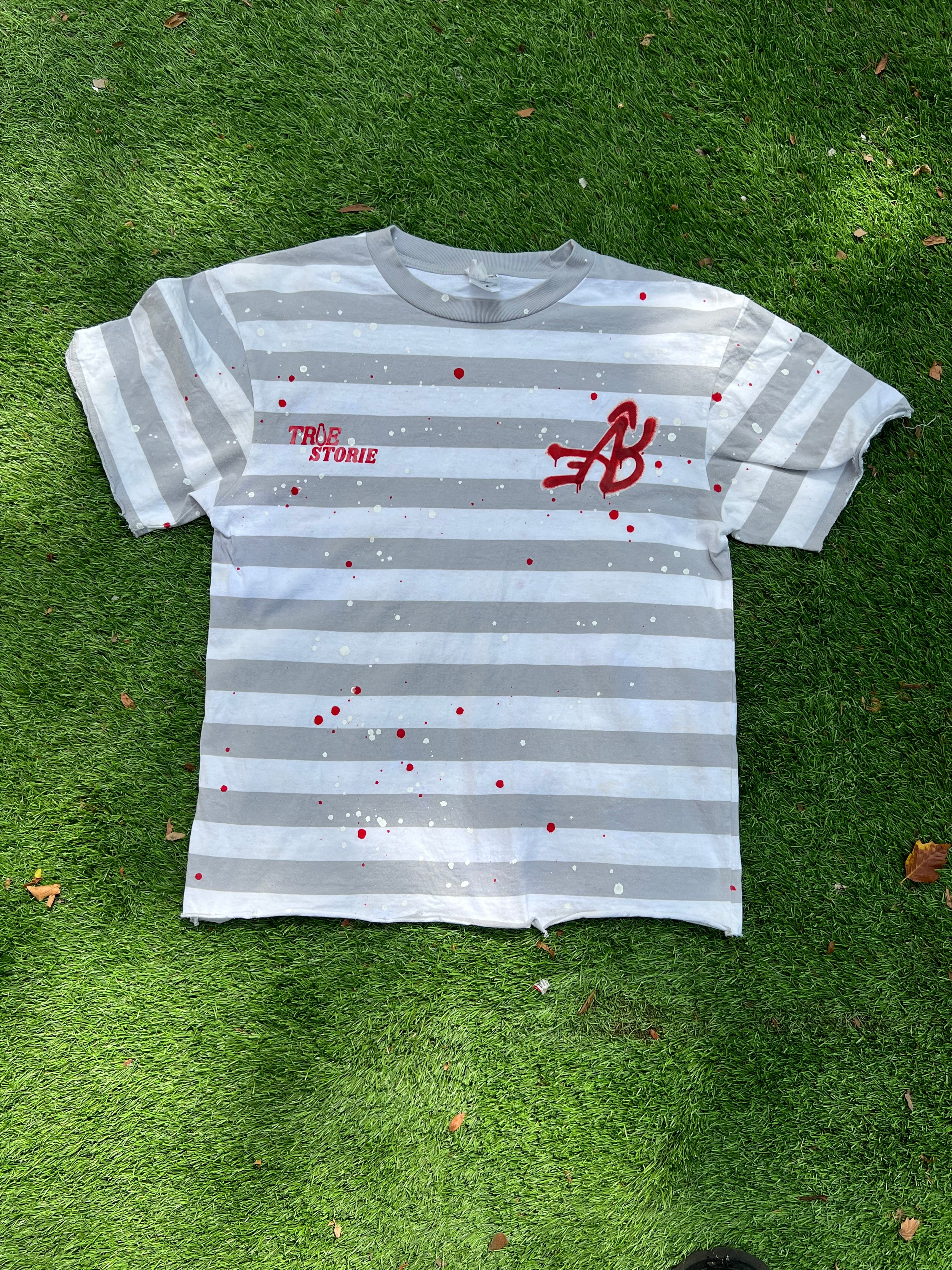 Paint splatter signature T-shirt