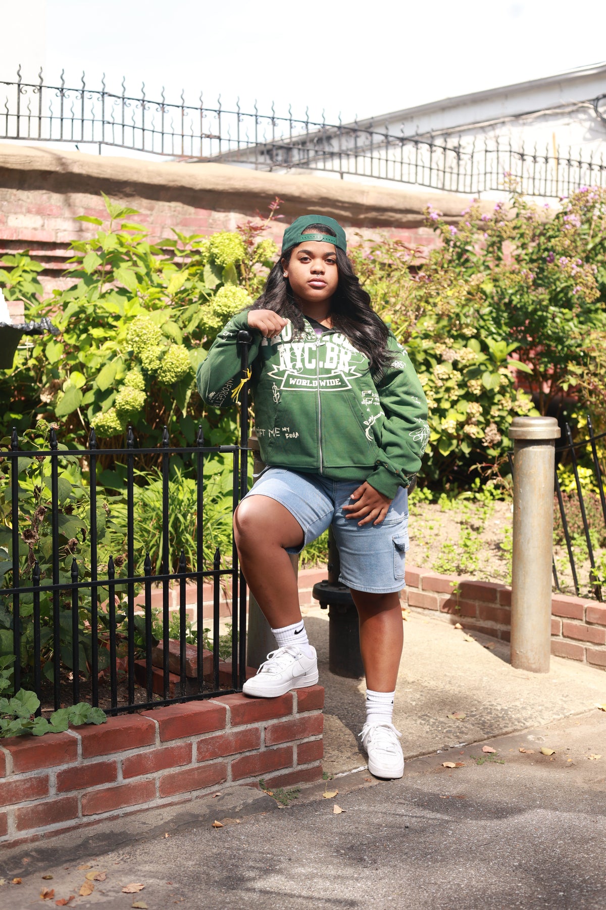WORLDWIDE HOODIE, FOREST GREEN